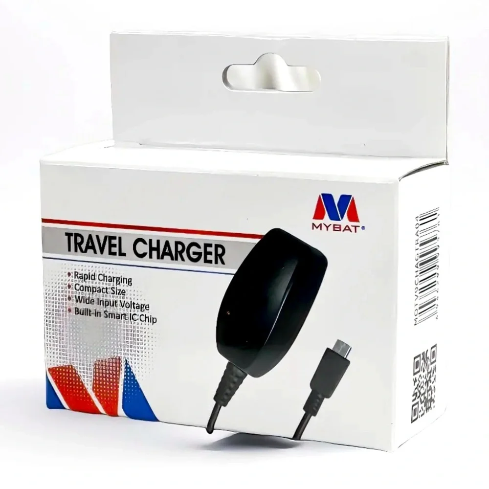 MyBat Micro-USB Travel Charger With IC Chips 